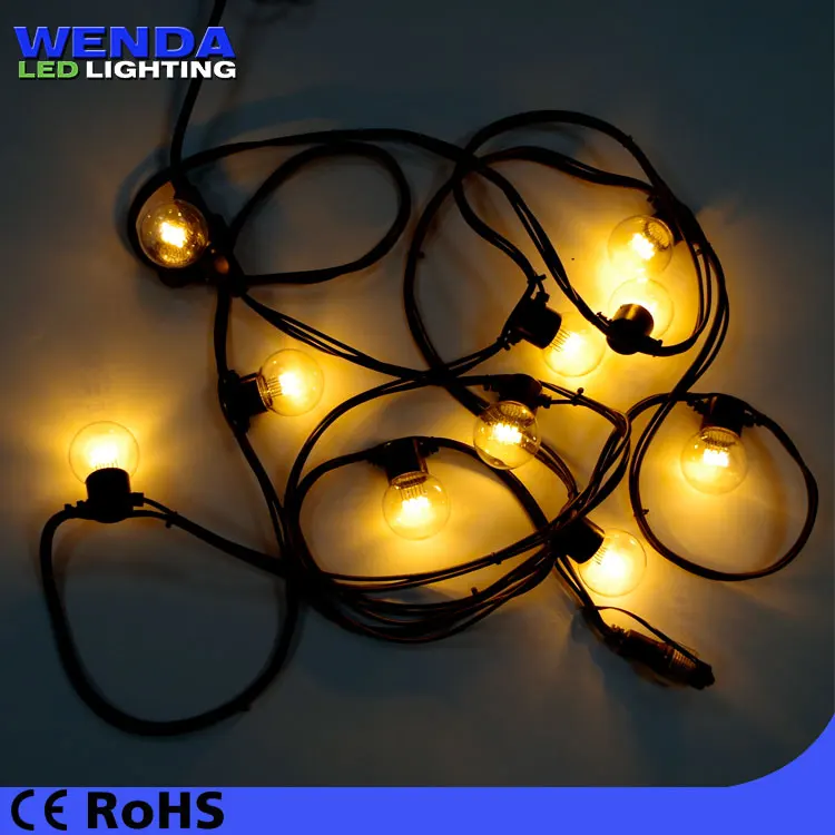 led belt light G50 festoon string lights for indoor and outdoor holiday decoration