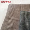 420 gsm 50% wool Single Sided Plaid Fabric 1.4cm white stripe In stock 420g/m