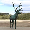 Hot selling life size bronze deer statue For Decoration