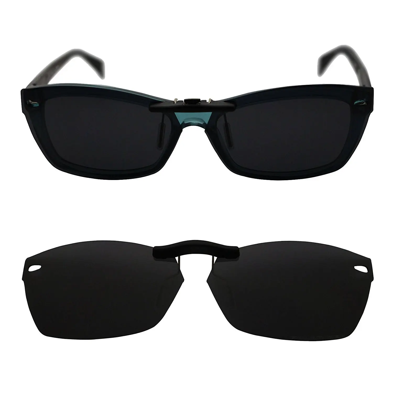 ray ban polarized clip on