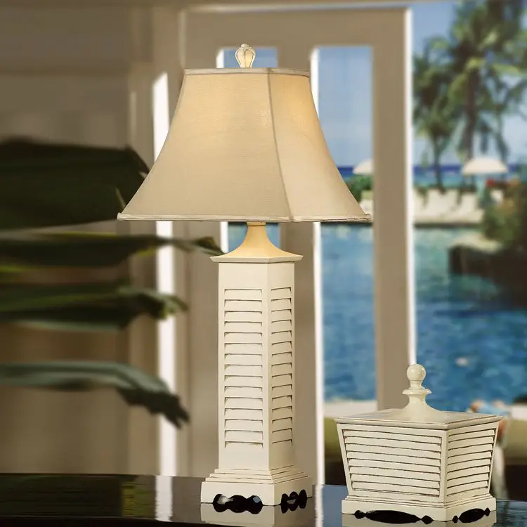 Wholesale White Coastal Home Bedroom Retro Decorative Vintage Accent