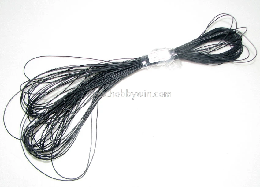 28awg Black Soft Silicone Wire 20m Bending & Cold freeze & High temp Resistant 