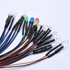 New Arrival 220v AC/DC Pre Wired 5mm LED Light Lamp Bulb Prewired Emitting 7 color light led Diode with Resistor built in