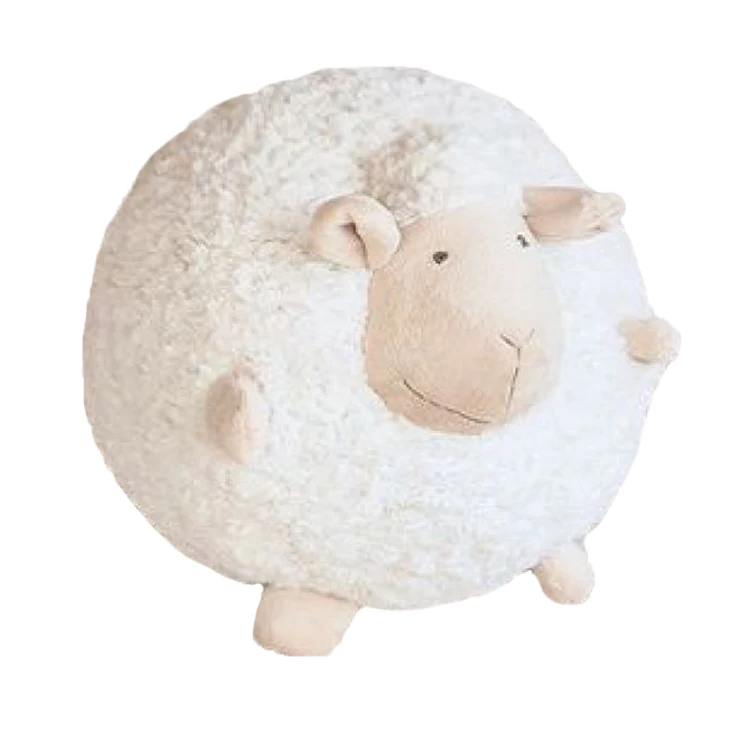 round sheep plush