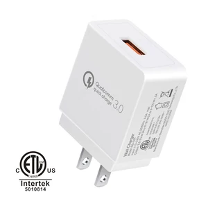 Qualcomm Quick Charge 3.0 Single USB Wall Charger