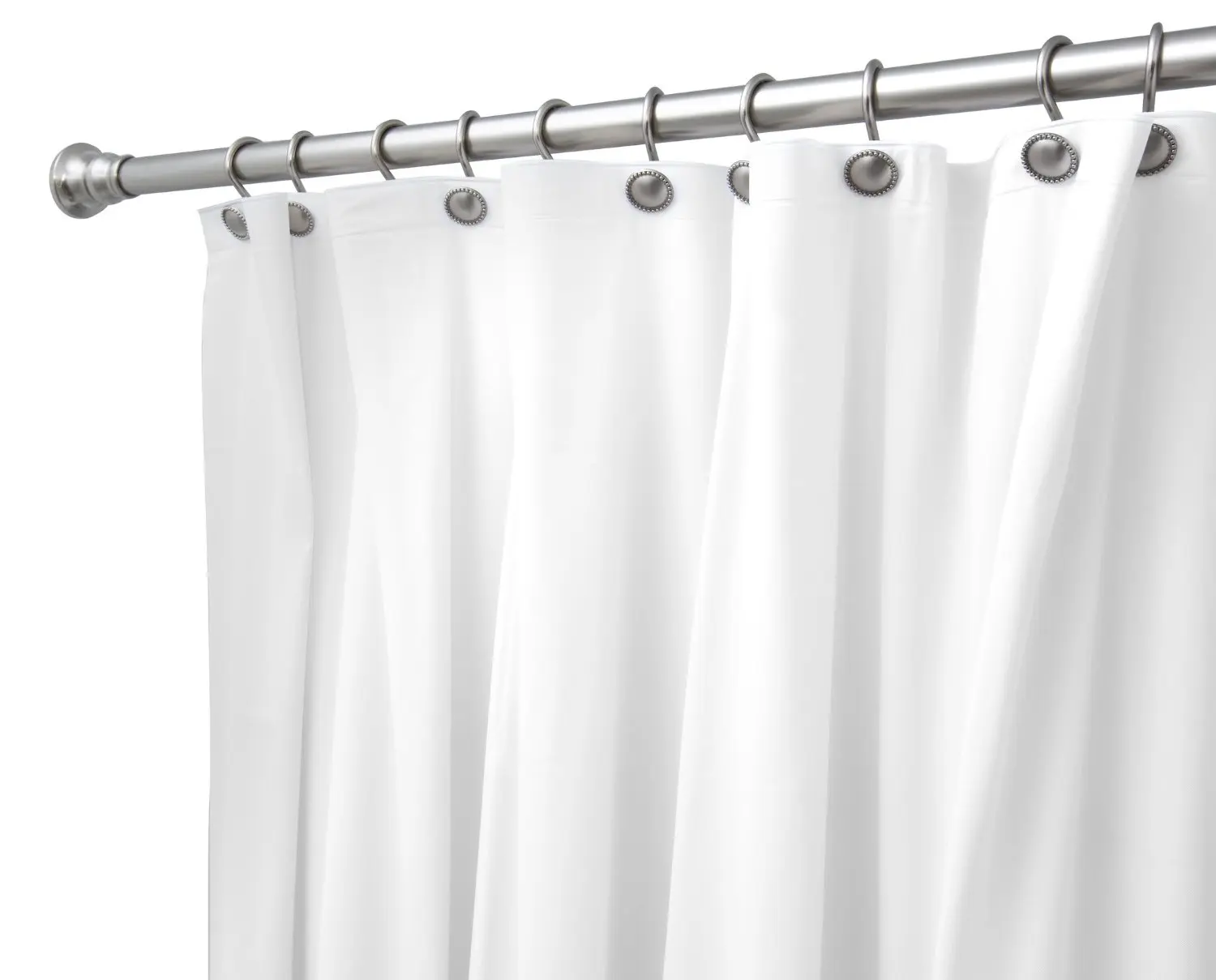 Buy Bino Heavyweight Non Toxic Peva Shower Curtain Liner White In