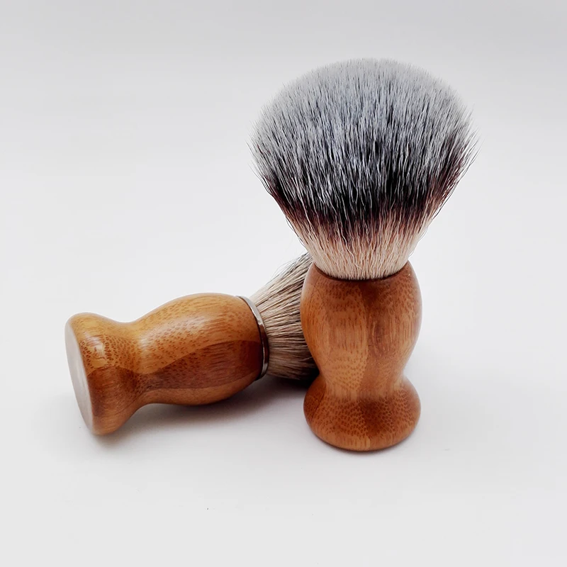 

JDK private label Vegan bristle hair Bamboo shaving brushes wholesale