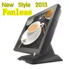 2013 New style Fanless True flat touch screen all in one computer for POS system