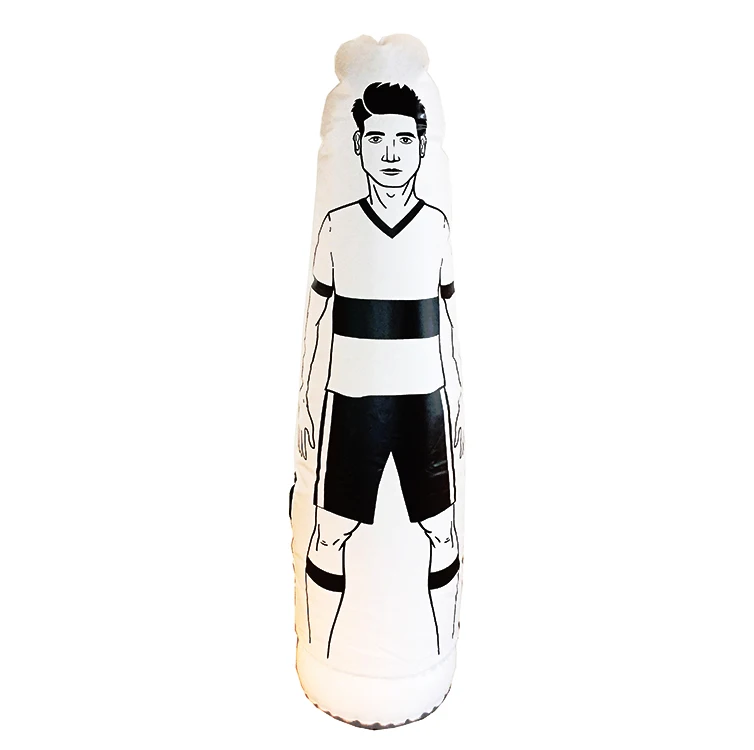 

High quality inflatable goal keeper training dummy durable / inflatable soccer mannequin, White or custom-made