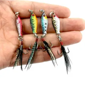 Lead Fishing Lure 4 Colors In Stock Length 2.5cm Sinking Bait Lures