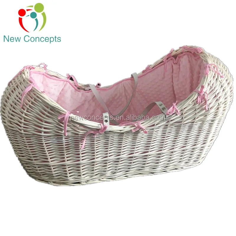 
Baby sleeping basket wicker baby basket wholesale moses basket bassinet  (60746664824)