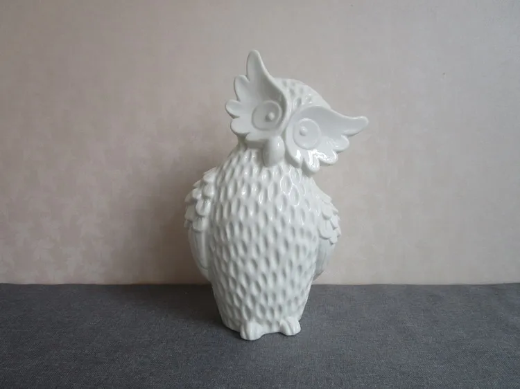 large ceramic owl