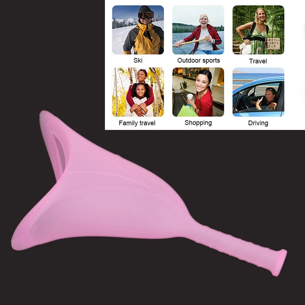 100 Silicone Material Female Urination Device Female Urinal For Travel Buy Female Urination