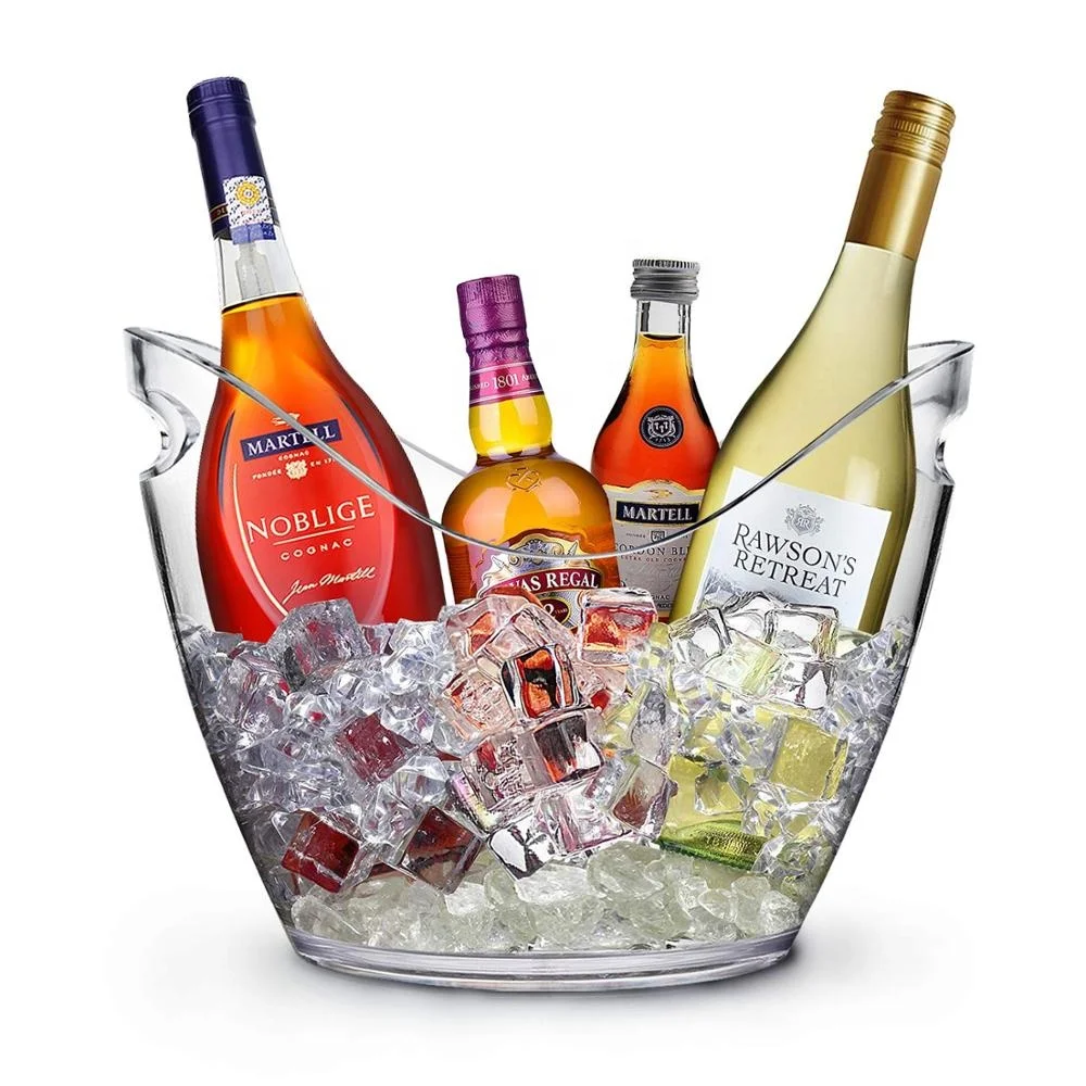 

Factory 8L Ice buckets The Best China beer bottle plastic ice bucket for wine Champange
