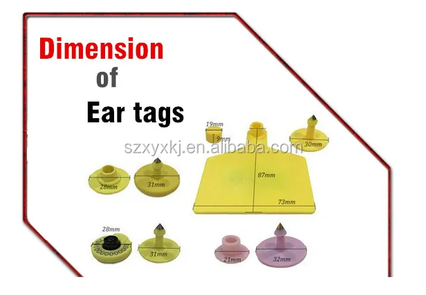 rfid ear tag for livestock animal