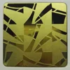 factory price 304 etching rose gold stainless steel plate elevator decorative panel