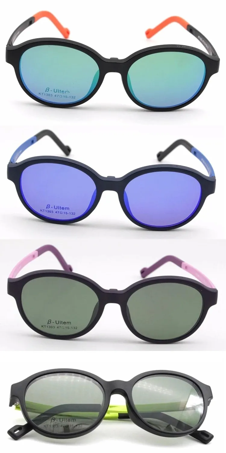 Set 6 Occhiali Da Sole Bambini Polarizzati UV400 - Design Retr&ograve; Rotondo Per Spiaggia E Sport | 0-8 Anni