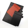 LOW MOQ customized pu leather hotel menu note pad