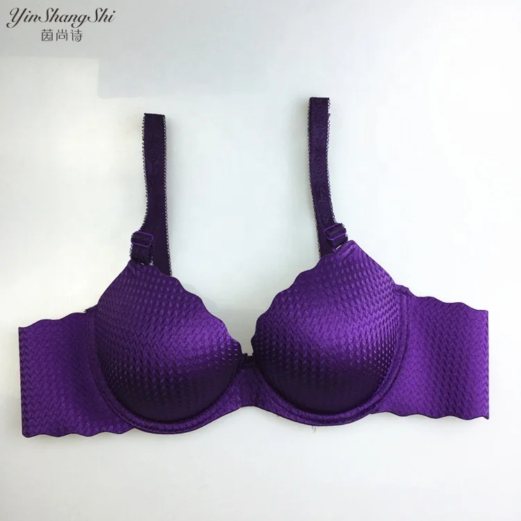 Hot sale underwire brassiere push up bra ladies new model bra