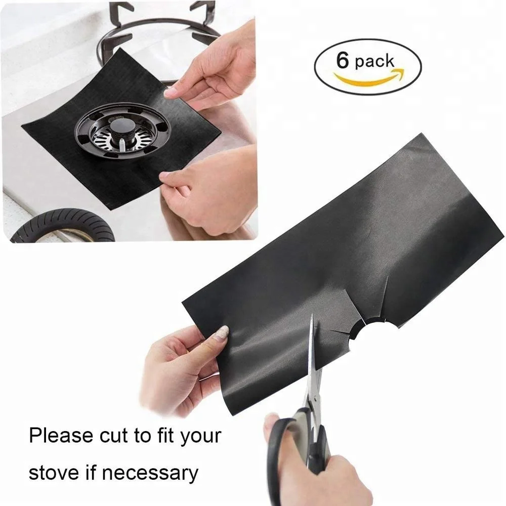Reusable Heat Resistant Stove Burner Covers Gas Range Protectors