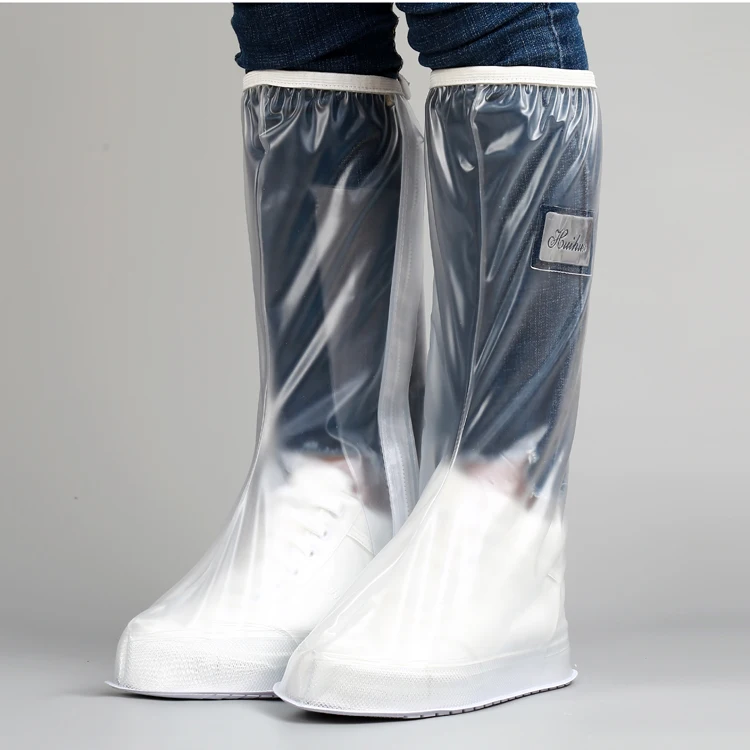 
Shoe protection waterproof hiking clear plastic boot covers 