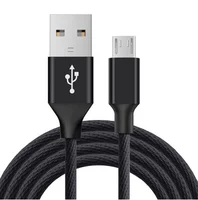 

1.5M Best Quality Usb Cable Nylon Braided Pass 2A Data Charging Electric Wire Micro 5pin Usb Cable support for android
