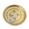 #307 83mm tinplate Easy open end/lid for canned tuna