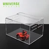 UNIVERSE Customized Small transparency Pet Cage Mini Plastic Animal Pet Insects Reptiles Terrarium Clear Acrylic Box
