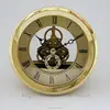 metal bezel insert clocks supplier high quality gift skeleton clock mechanism