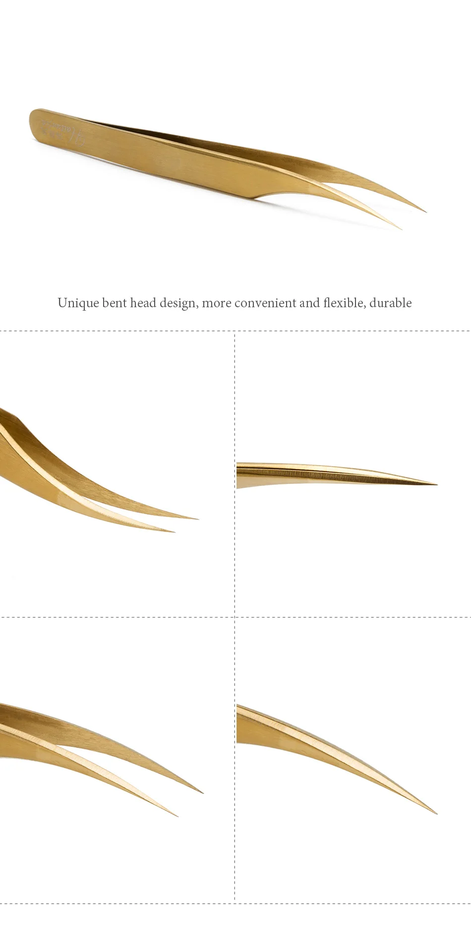 Free Shipping Product New Design Best Price Oem Accept Anti-Static 3D Volume Eyelash Extension Tweezers Factory In China