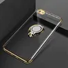 A012 Clear Well-known For Its Fine Quality 6.5 Inch Metal Ring For Car Electroplated Phone Case For Iphone XS Max
