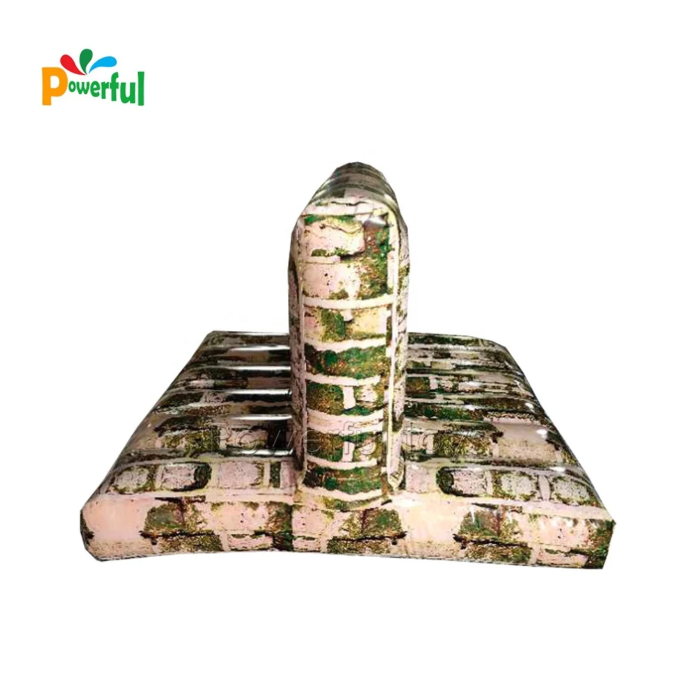 Outdoor airsoft bunker inflatable millennium paintball field