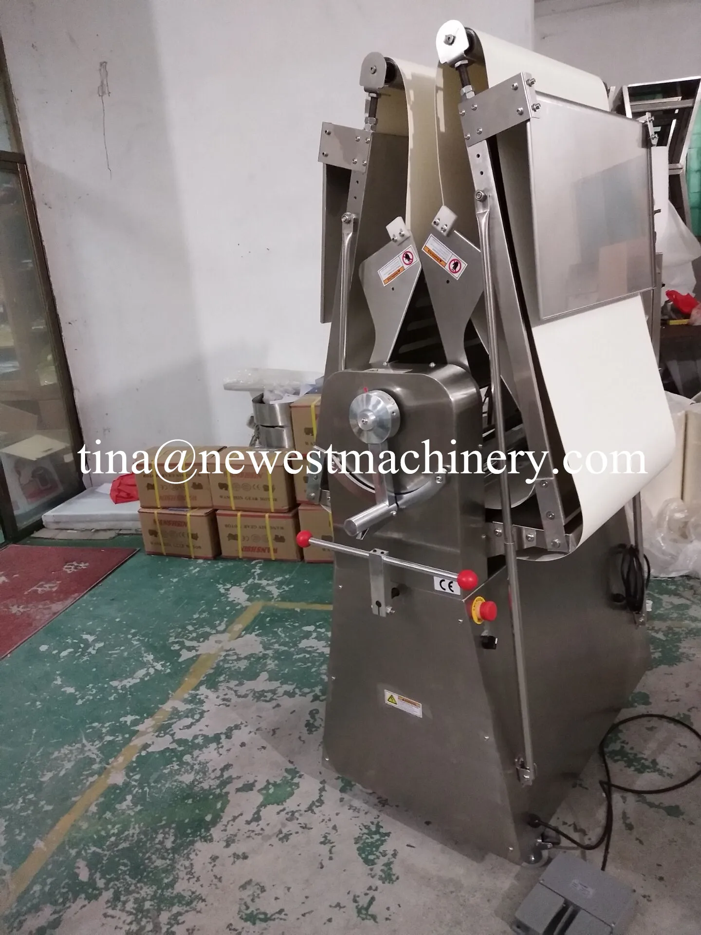 Commercial Dough Sheeter Machine,Pastry Dough Roller Machine,Used Pizza