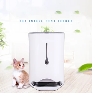 Image of Hot sale smart automatic pet dog cat automatic food feeder smart