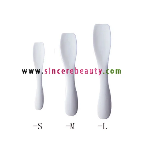 
In Stock Wholesale Disposable Plastic Cosmetic Spatula Makeup Spatula 
