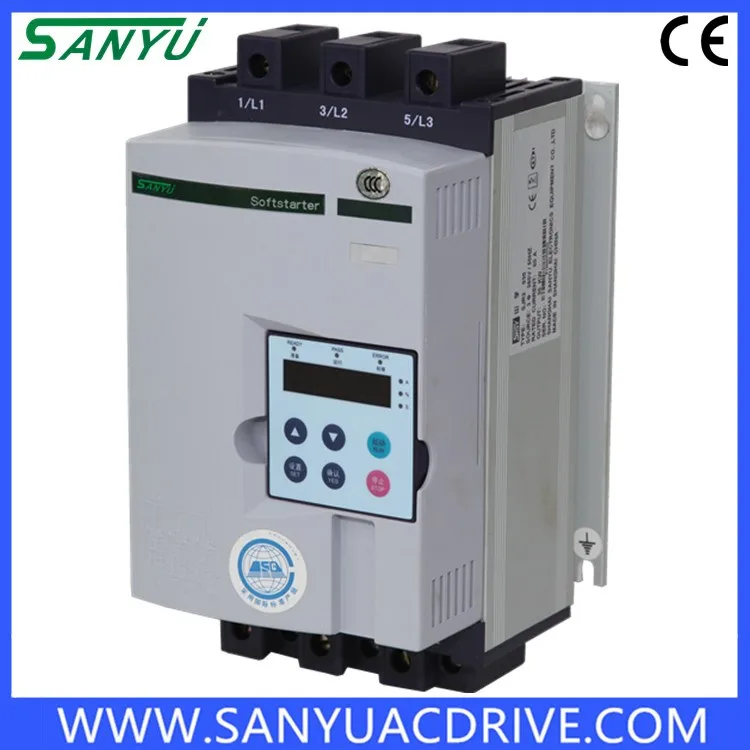 Ce Approved Energy-saving 3phase Soft Starter 55kw Sjr2-2055
