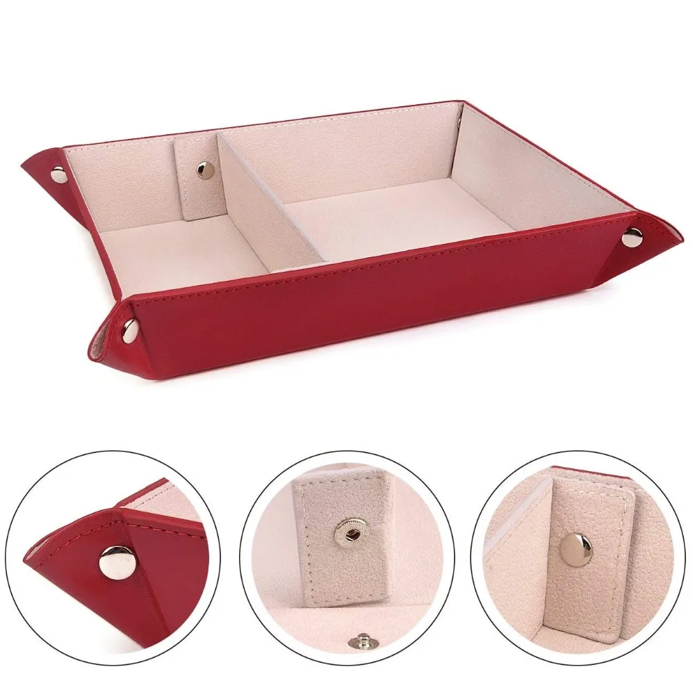 Factory Price Foldable Leather Velvet Bedside Storage Tray Organizer Buy Letter Tray Organizer