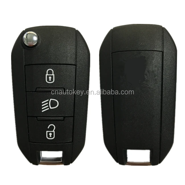 Genuine 3 Buttons 433Mhz HI-TAG AES CHIP 9810666677 Fob Keyless 