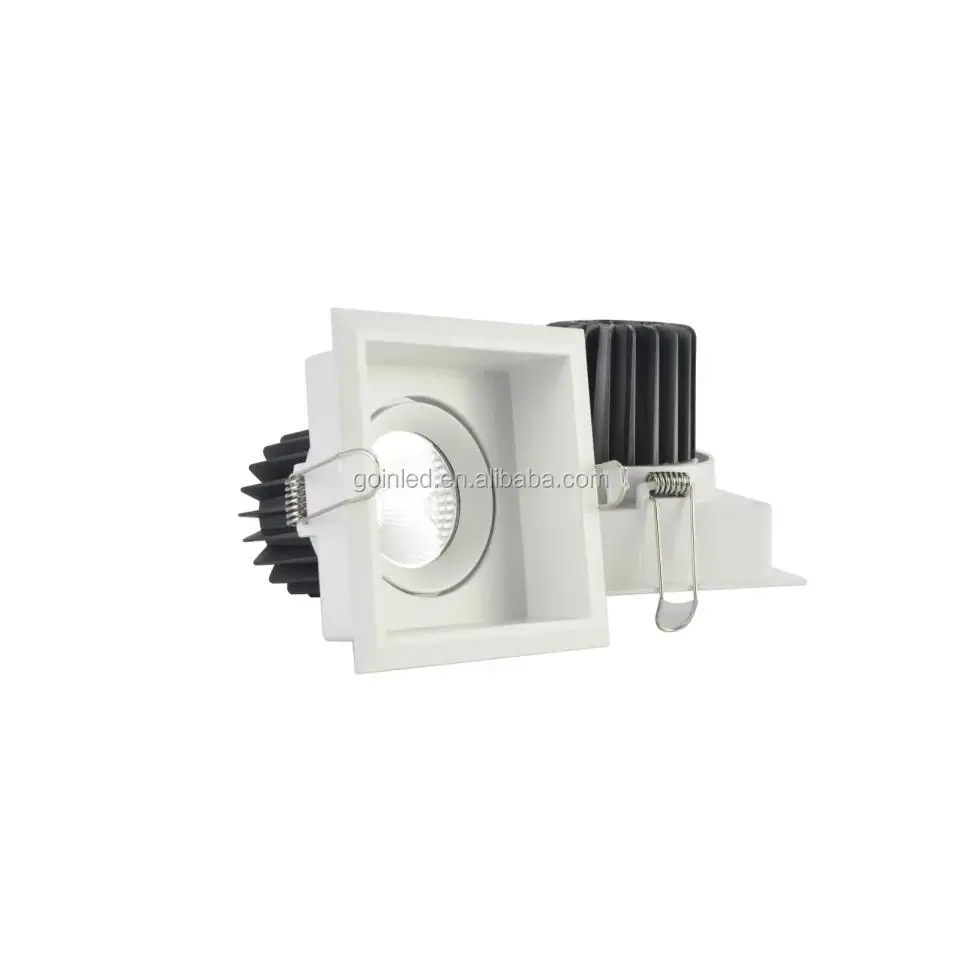 CREE COB recessed light square trimless 12w led downlight CE SAA approved