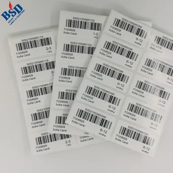 Custom Upc Code Sticker For Carton Box With Barcode Number - Buy Upc ...