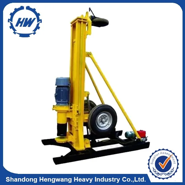 Full Hydraulic Drop Hammer Pile Driver Mini Electric Ground Screw Pile
