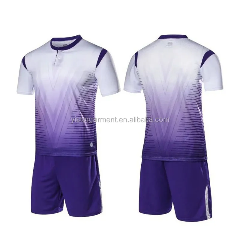 Source Purple Wholesale cheap football soccer uniforms custom team best  cheap soccer jerseys on m.