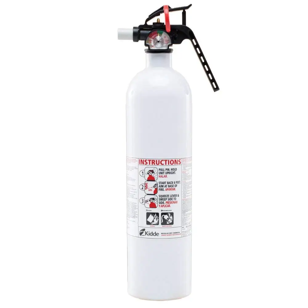 21008634 Kidde 10-B:C Auto/Marine Fire Extinguisher. New METAL VALVE