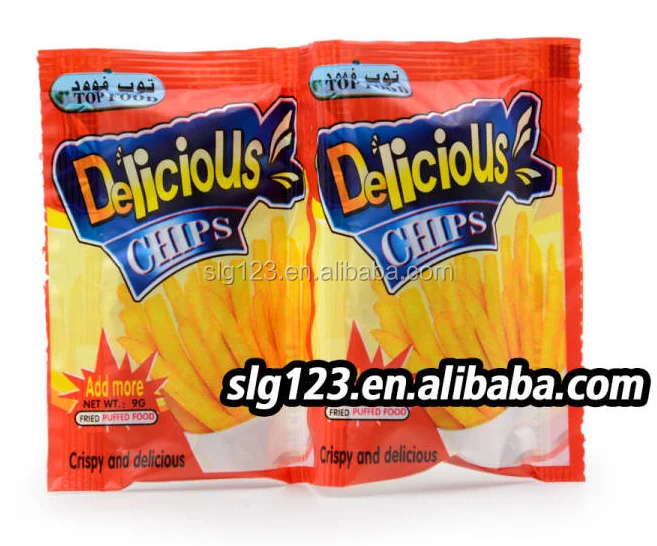 9g Halal Twined By Duck Best Delicious Puff Chicken Flavor Snacks Chips