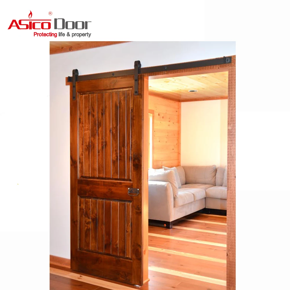 Barn Door Slab Teak Wood Main Door Designs With Barn Door Hardware