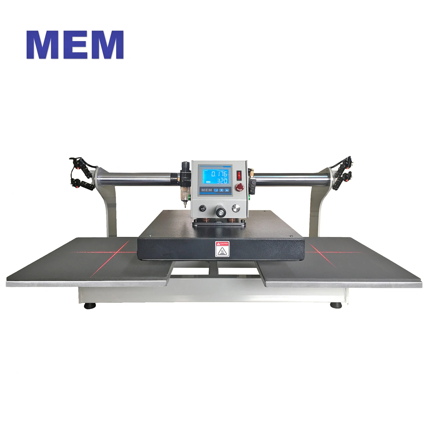 
High Quality T shirt Printing Sublimation Machine 16x20 40x50cm Semi Automatic Double Station Pneumatic Heat Press Machine 