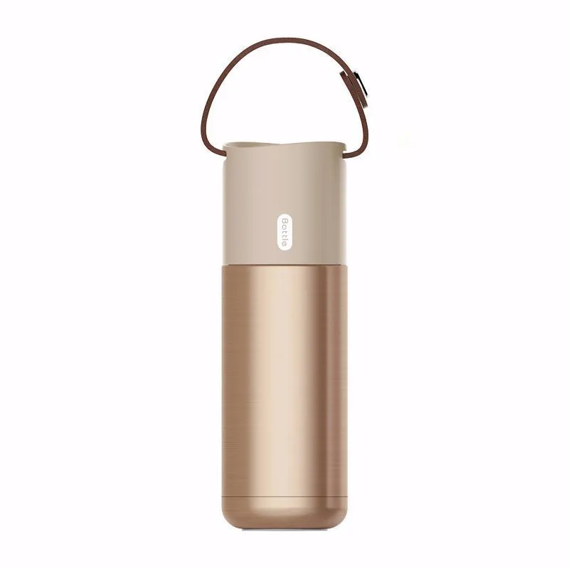 

2021 Brand New Portable Double Wall Stainless Steel Insulated Vacuum Flask, Grey,white,black,kahki and customized logo
