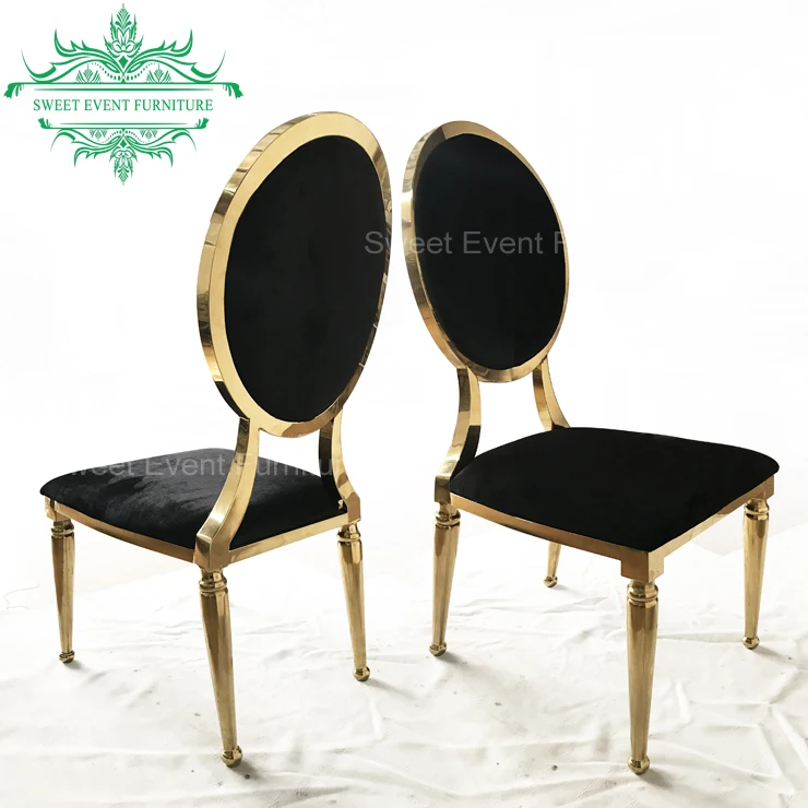 Best Black Velvet High Back Ss Wedding Chair,Banquet Hall Furniture