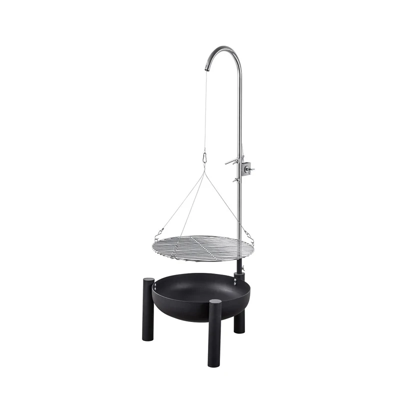 
OL-F251 outdoor charcoal barbecue hanging grill 