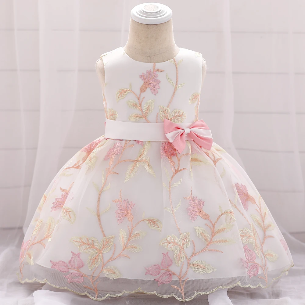 

Normal Frock Designs Newborn Baby Clothing Toddler Girl Party Dresses L1887XZ